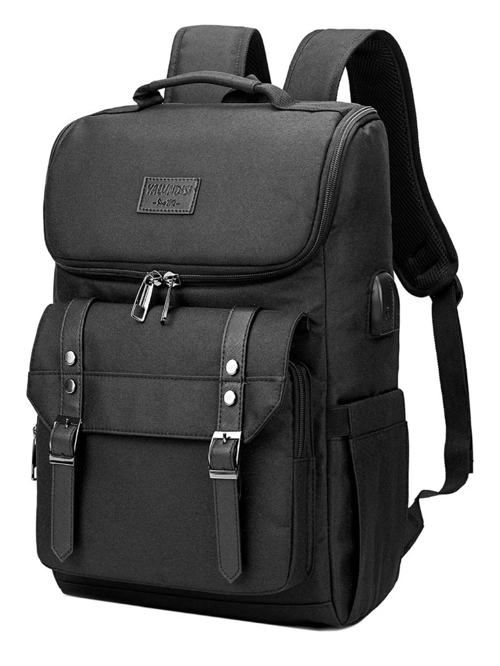 Vintage Backpack Travel Laptop Backpack with usb Charging Port
